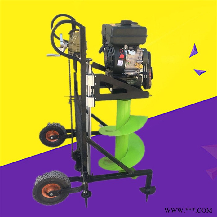 山药种植挖坑机 功能果园施肥挖坑机 便携式树木种植施肥挖洞机 手推式挖坑机图8