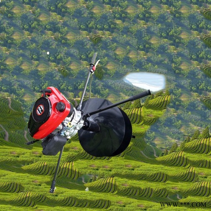 后置式螺旋挖坑钻穴机 小直径植树打孔机 牛蒡山药种植手提式打眼机价格图6