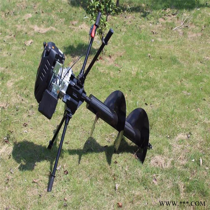 后置式螺旋挖坑钻穴机 小直径植树打孔机 牛蒡山药种植手提式打眼机价格图2