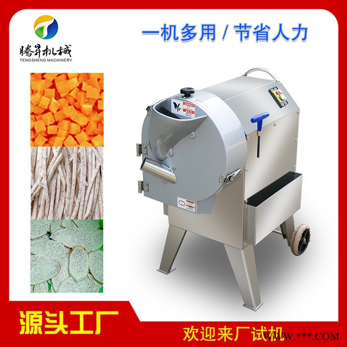 腾昇TS-Q112高速切菜机 土豆切片切丝切丁机 魔芋切粒机 山药切片机节省人工图7