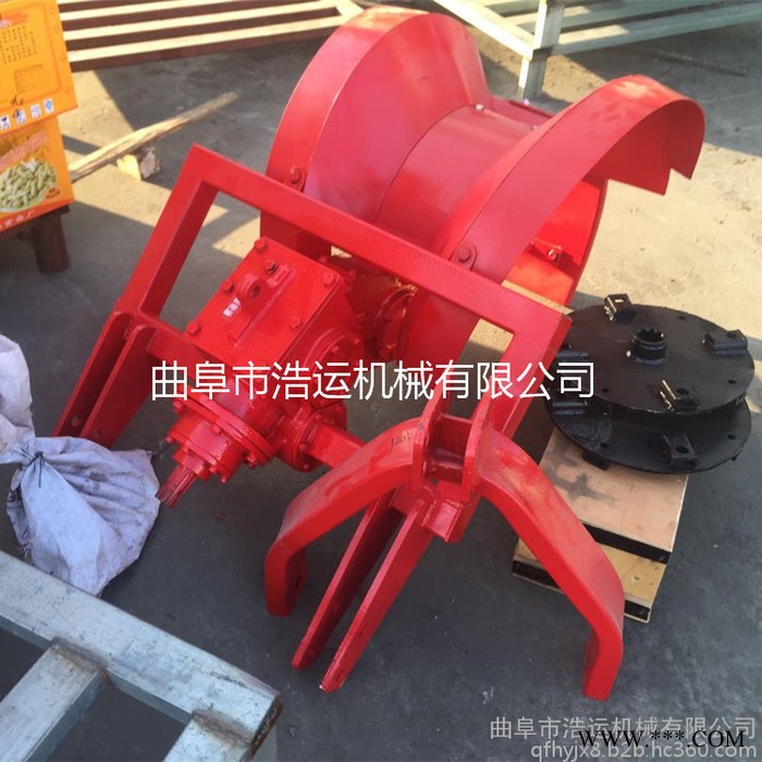 山东曲阜浩运机械低价批发多功能拖拉机开沟机 大功率开沟深大姜山药种植开沟机图3