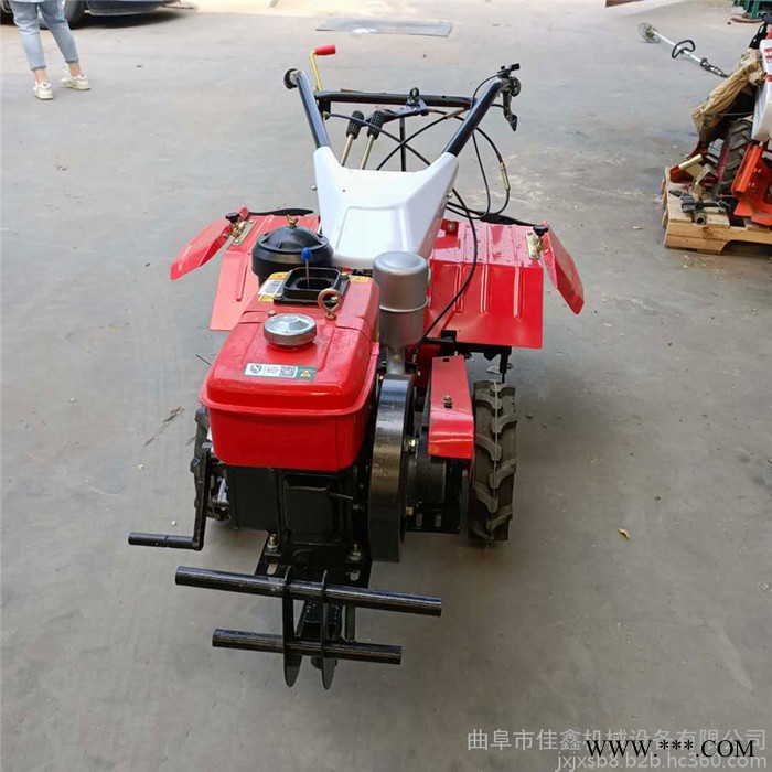 佳鑫机械生产山药种植开沟培土机 15马力手扶式微耕机 山地丘陵种植翻地机图5
