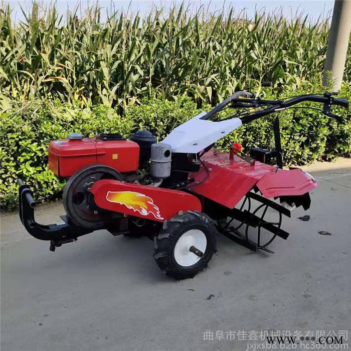 佳鑫机械生产山药种植开沟培土机 15马力手扶式微耕机 山地丘陵种植翻地机图3