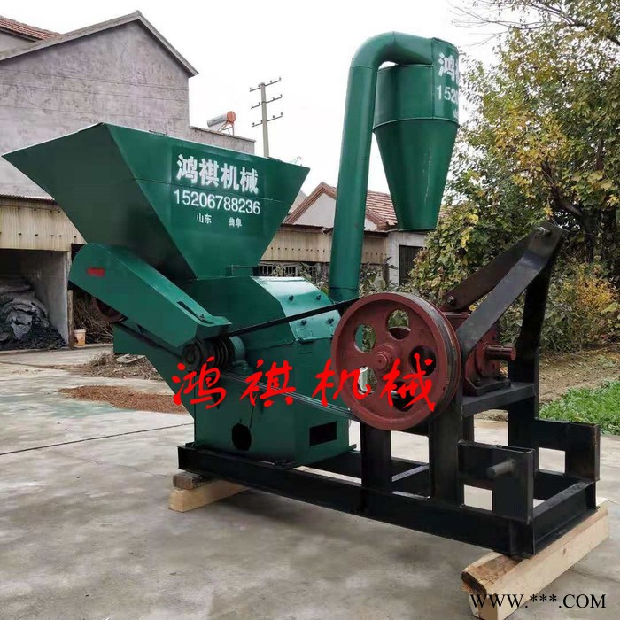 麦苗饲料粉碎机 山药秧 稻草秸秆粉碎机 鸿祺机械图2