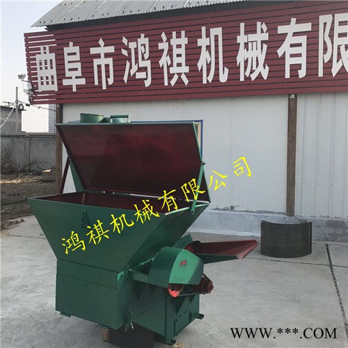 麦苗饲料粉碎机 山药秧 稻草秸秆粉碎机 鸿祺机械图8