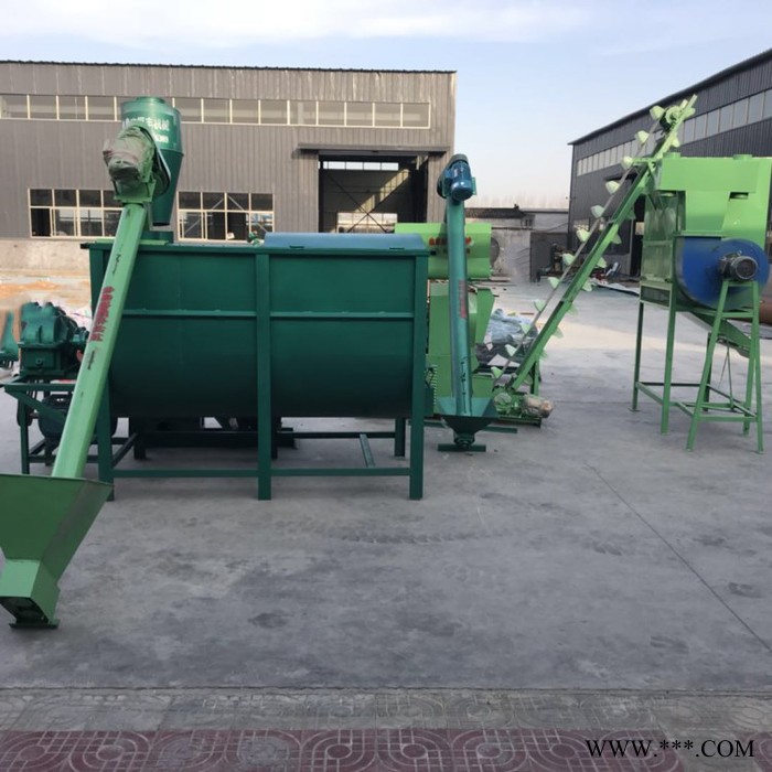 山东济宁 豆粕饲料颗粒机 稻壳破碎颗粒机 中药山药粉颗粒机 小型家用颗粒饲料机 牧场颗粒机图7