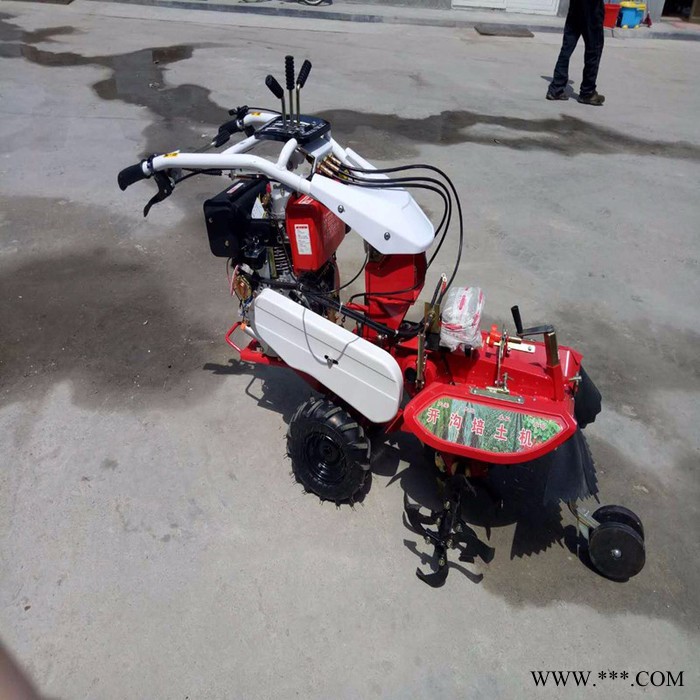 松阳果园专用开沟培土机 大葱开沟培土大马力旋耕机  山药种植起垄机图2