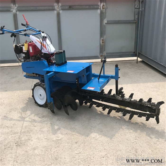 富兴机械生产链条开沟机 山药种植自走式挖沟机 单双链条开沟机厂家图3