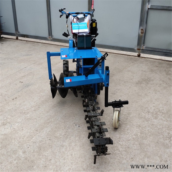 富兴机械生产链条开沟机 山药种植自走式挖沟机 单双链条开沟机厂家图8