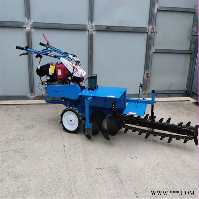 富兴机械生产链条开沟机 山药种植自走式挖沟机 单双链条开沟机厂家图6