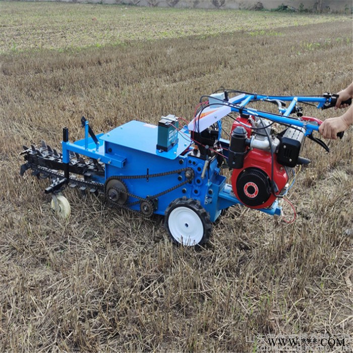 富兴机械生产链条开沟机 山药种植自走式挖沟机 单双链条开沟机厂家图7