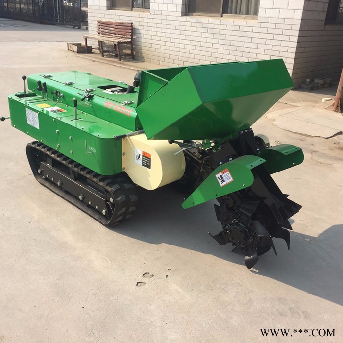 新型履带式苗圃除草回填机 山药大葱开沟起垄机 全自动履带田园管理机图4