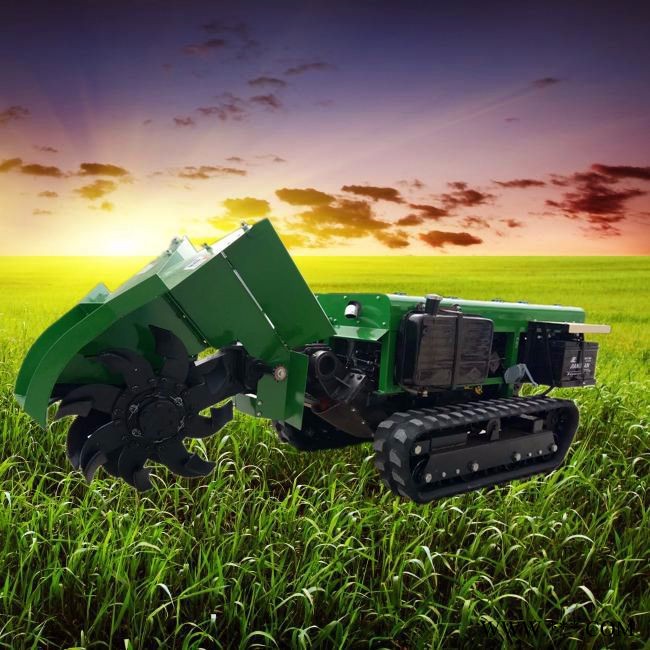 新型履带式苗圃除草回填机 山药大葱开沟起垄机 全自动履带田园管理机图6