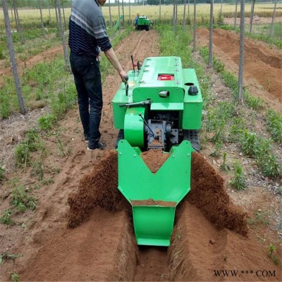 佳鑫机械 大棚种植开沟回填机 河北唐山中履带式施肥机 农用山药葡萄开沟施肥机