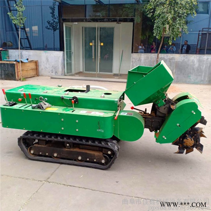 佳鑫机械 大棚种植开沟回填机 河北唐山中履带式施肥机 农用山药葡萄开沟施肥机图8