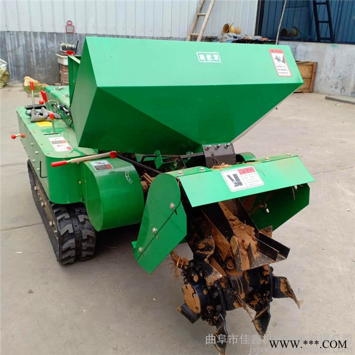 佳鑫机械 大棚种植开沟回填机 河北唐山中履带式施肥机 农用山药葡萄开沟施肥机图6