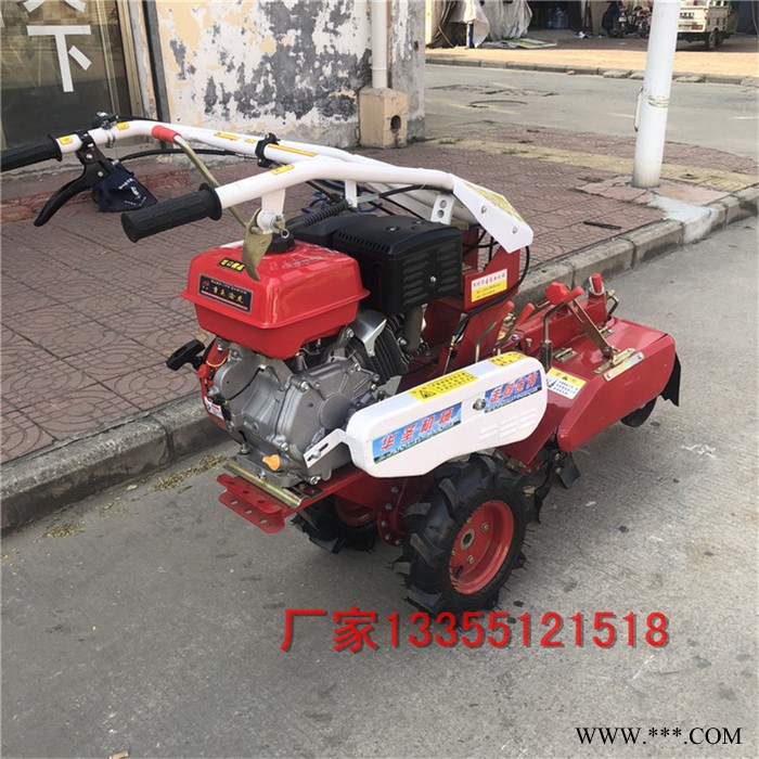 轻便好用大葱山药培土机 自走式双轮开沟机 多功能开沟培土机图3