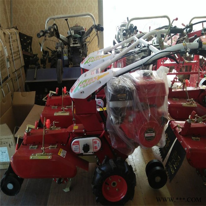 轻便好用大葱山药培土机 自走式双轮开沟机 多功能开沟培土机图4