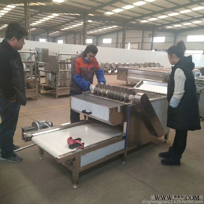 鼎鸿QDJ-200型 带鱼切块机 秋刀鱼切段机 山药切段机 莲藕切段机 大葱切段机 鼎鸿制造图2