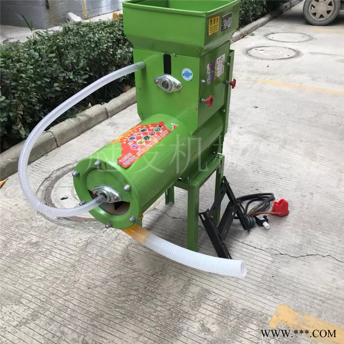 冠发 全新土豆浆渣分离机 木薯淀粉粉碎机 小型山药提取淀粉机图5