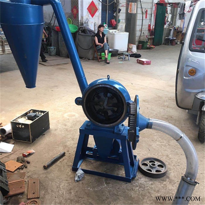 山药专用打粉机 玉米小型磨粉机 300型齿爪式磨粉机 杂粮磨粉机图2