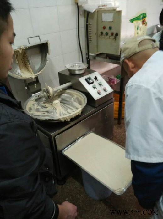 鼎鸿ZB-80型果蔬切碎机 木瓜斩拌机 山药切碎机 红薯泥斩拌机 千叶豆腐加工设备 豆沙斩拌机报价图4