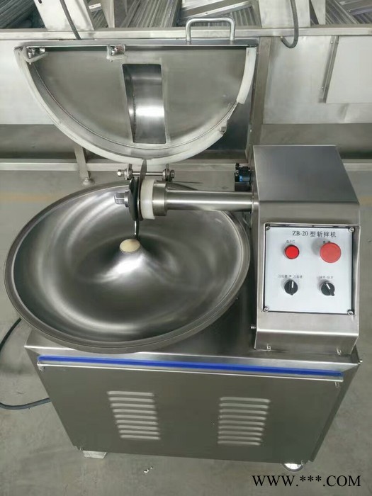 鼎鸿ZB-80型果蔬切碎机 木瓜斩拌机 山药切碎机 红薯泥斩拌机 千叶豆腐加工设备 豆沙斩拌机报价图5