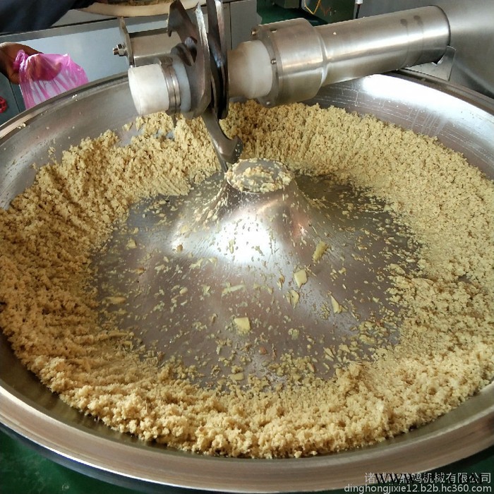 鼎鸿ZB-80型果蔬切碎机 木瓜斩拌机 山药切碎机 红薯泥斩拌机 千叶豆腐加工设备 豆沙斩拌机报价图7