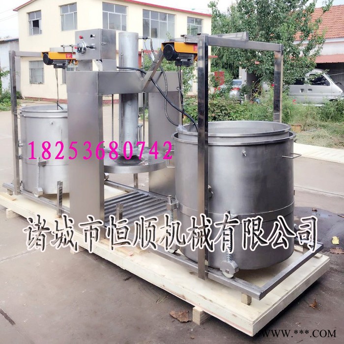 杨梅、树莓桑果混合酒液压榨机 浸淋后酱油渣压榨机 山药压榨机图8