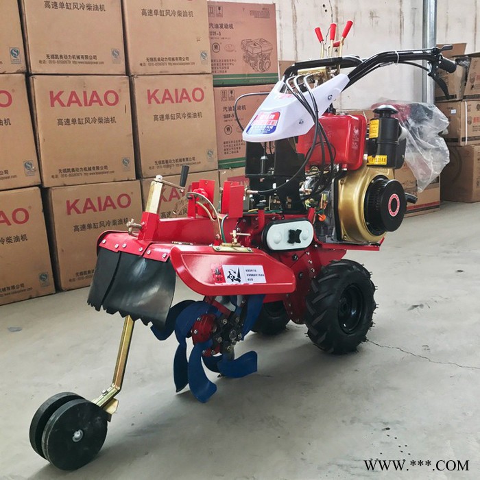 普航PH-KG手扶葡萄山药开沟机 多功能大马力柴油旋耕机 大动力黄姜种植开沟机图2