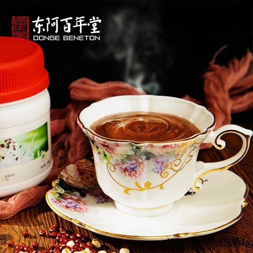 东阿百年堂【阿胶代餐粉】 阿胶山药红豆薏仁粉 阿胶水果糕OEM ODM贴牌招商代加工图3