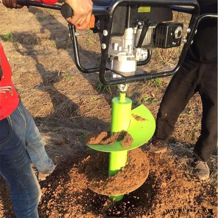 沈阳 **螺旋打桩施肥机 大马力四冲程地钻挖坑机 山药火龙果种植机图5