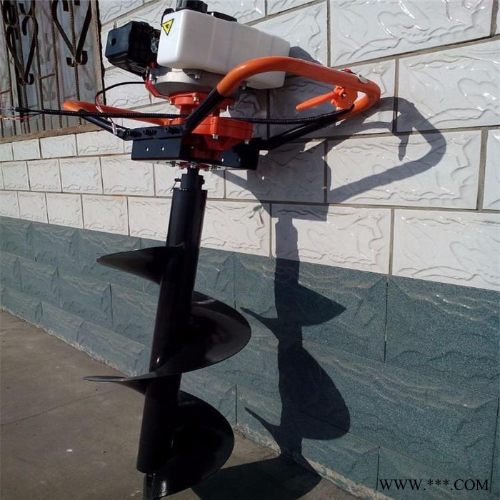 沈阳 **螺旋打桩施肥机 大马力四冲程地钻挖坑机 山药火龙果种植机图7