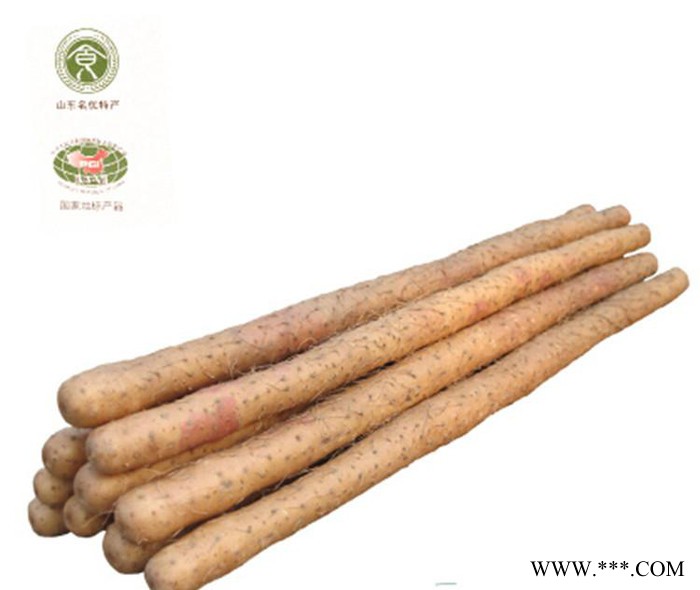 包邮山东特产 天智绿叶山药 陈集山药 绵/甜/甘润2.5KG精美礼盒装图2