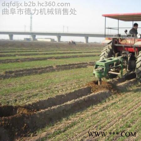 山药牛蒡种植打孔机 山坡地大功率植树刨穴机 4轮车悬挂式挖坑机图2