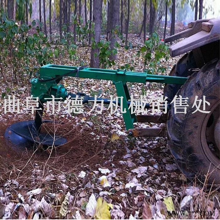 山药牛蒡种植打孔机 山坡地大功率植树刨穴机 4轮车悬挂式挖坑机图4