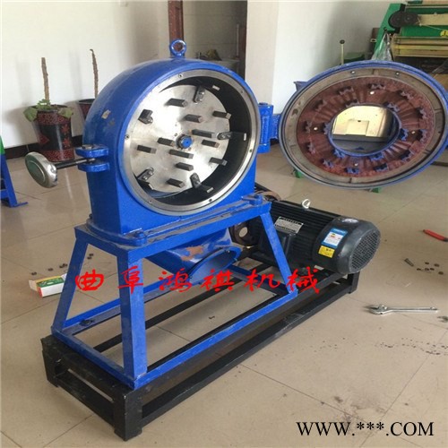 红薯干山药干磨面机 家用锥形磨面机齿盘式豆粕粉碎机图4