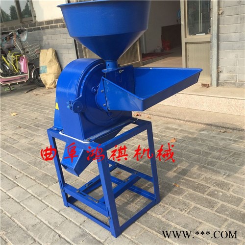 红薯干山药干磨面机 家用锥形磨面机齿盘式豆粕粉碎机图7