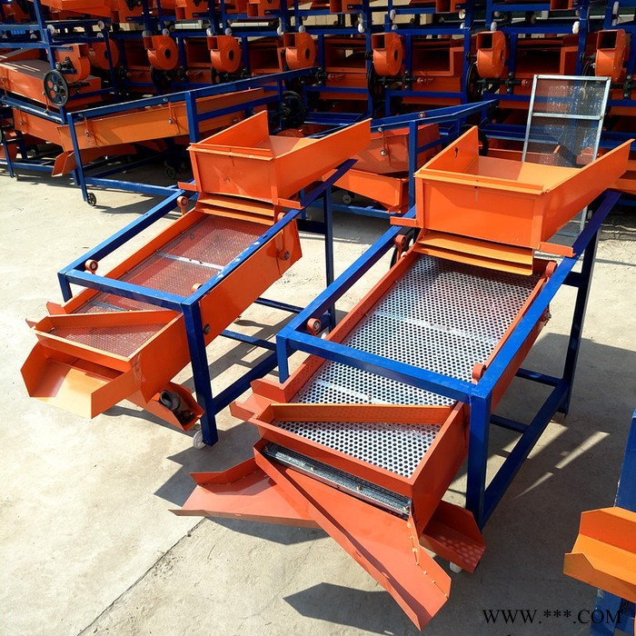 大型风选比重玉米筛选机 吹风式黄豆去瘪粒筛选机 山药豆子大小分选机图2