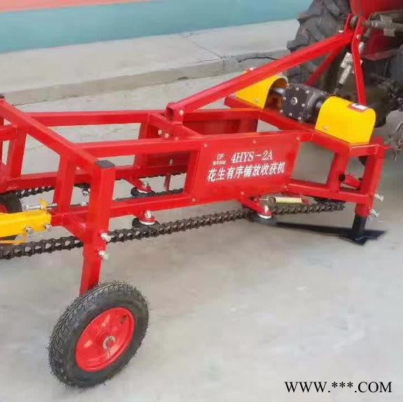 四轮牵引花生收获机 手扶花生土豆收获机视频 山药蛋挖掘机图2