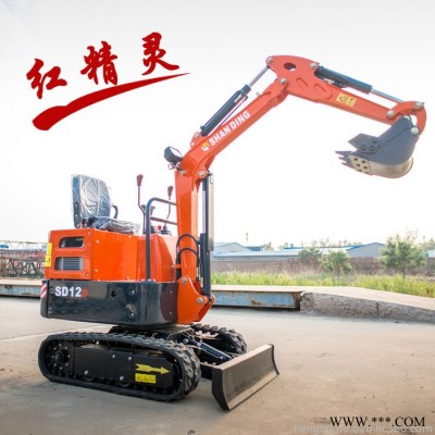 宁夏农用小型挖掘机  多功能小挖掘机  大棚土地平整用小挖机 挖山药用的履带挖掘机 多功能小型挖土机