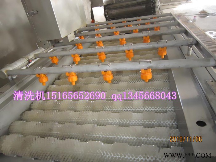 佳品机械供应6-800南方水果清洗线，出口马铃薯喷淋清洗机，大型连续薯类清洗机，山药清洗设备图2