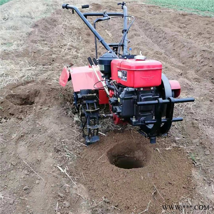 富兴山药种植开沟培土机 山坡地耕种松土机 农用链条式田园管理机图2