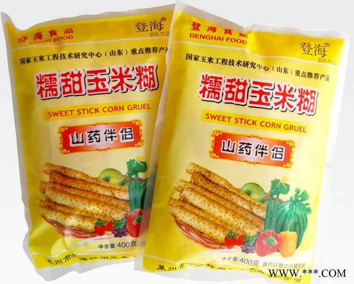 厂家登海400g糯甜玉米糊山药伴侣 补气养肾营养早餐山东特产图3