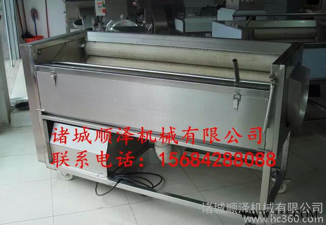 土豆山药清洗去皮机 毛刷清洗机  售后有保障图3