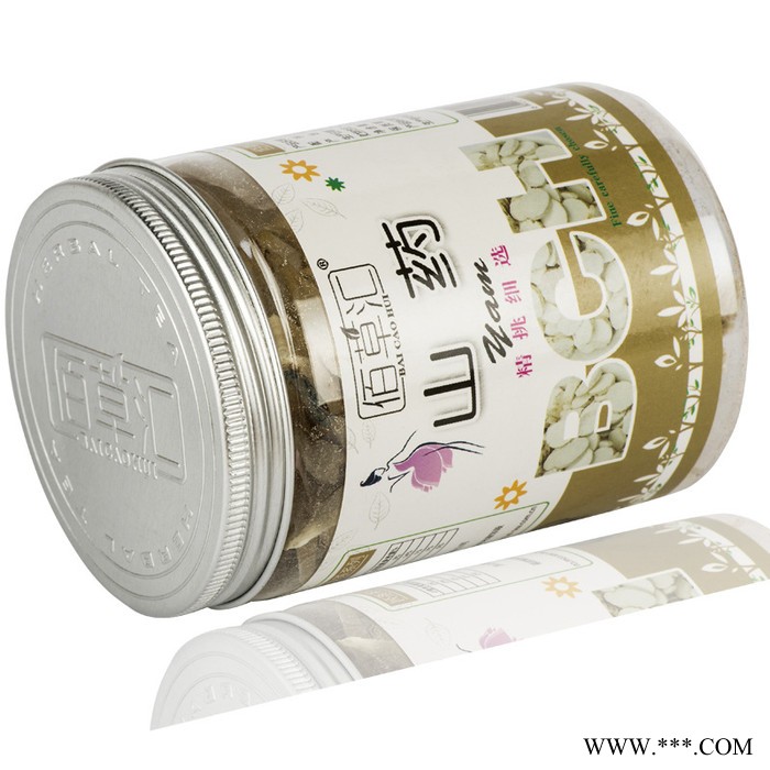 供应佰草汇 怀山药片 无硫 淮山药干 河南 铁棍山药 瓶装 罐装图2