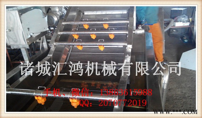 巴西咖啡豆清洗机谁家专业 山药豆气泡清洗机价格优惠 汇鸿成功投放市场图4