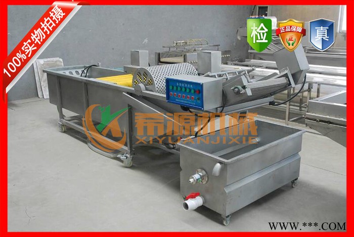 厂家**希源牌MG-5000型马铃薯、山药根茎类蔬菜全自动毛辊清洗机价格图8