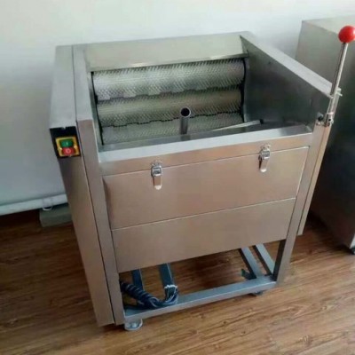 河源STW-907净菜加工山药去皮去皮机 净菜加工 中央厨房配套设备 果蔬切割设备 肉类加工设备 果蔬清洗设备