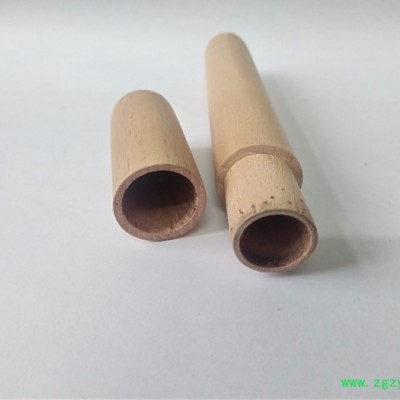 ** 可印LOGO木盒  榉木荷木木香筒 木吸管盒 定制木工艺品